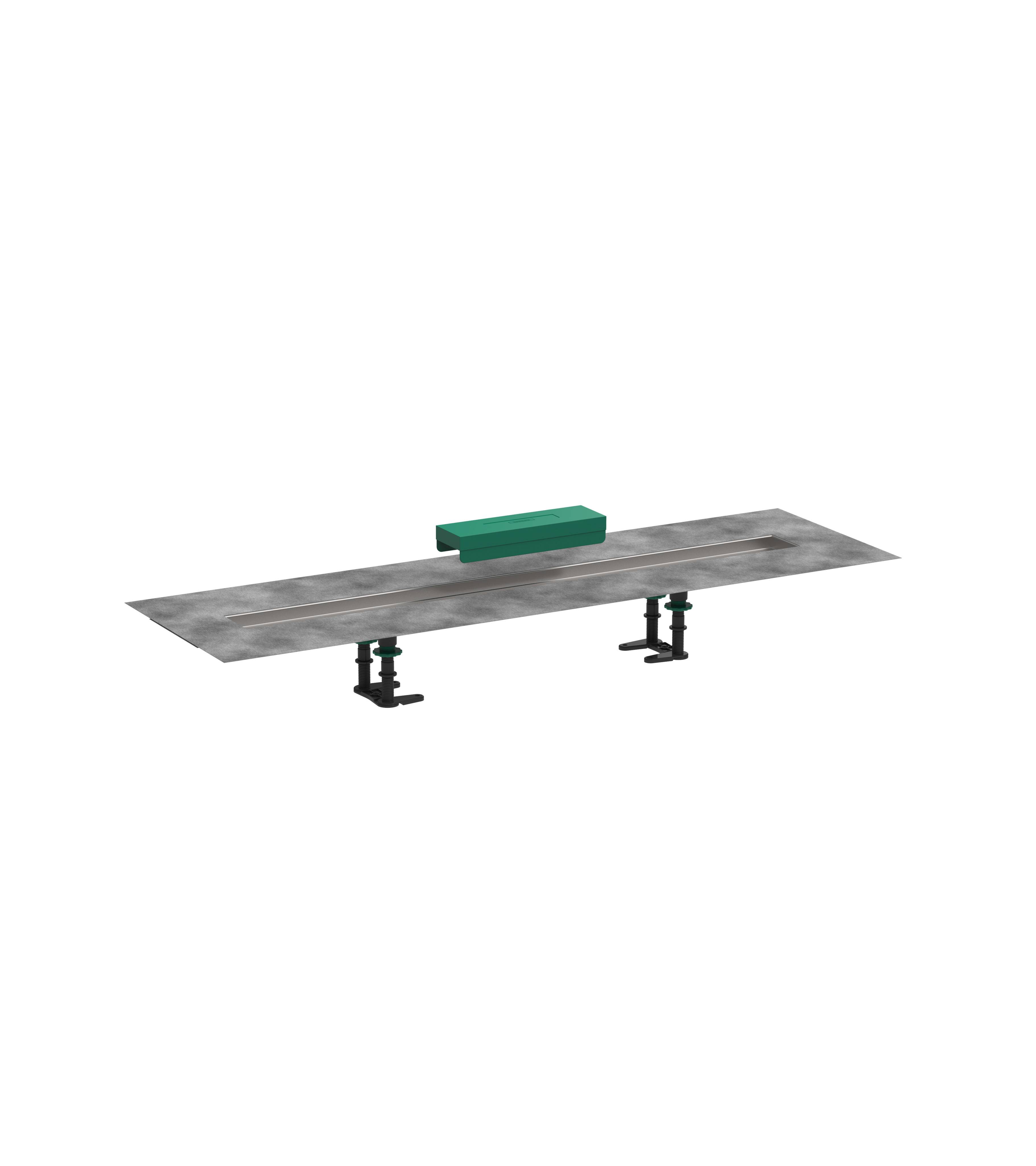 RainDrain uBox universal Installationsset 90cm für Duschrinnen
