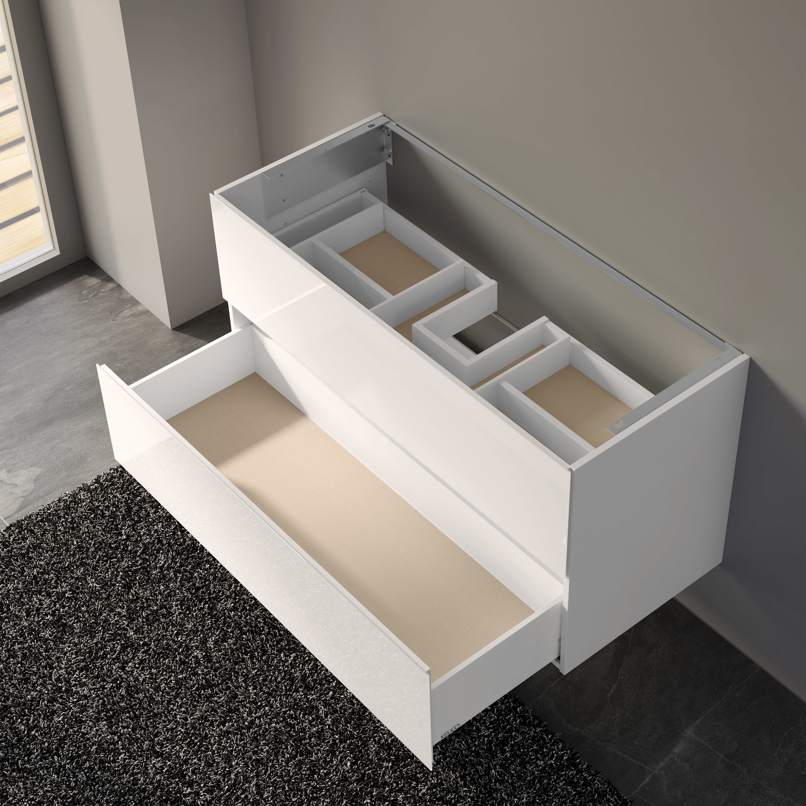 ALVEUM bathroom furniture set 120cm