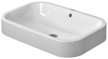 Duravit Happy D.2 Aufsatzbecken 600 x 400mm ohne Hahnloch