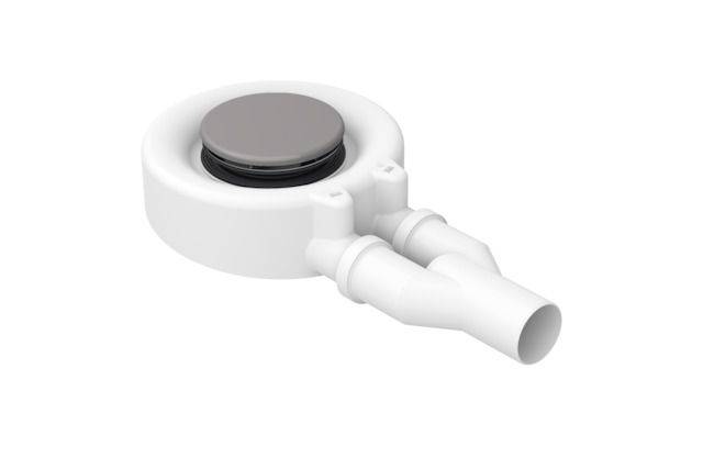 Ablaufgarnitur Scope mit Anti-Rutsch-Pro für glasierten Deckel