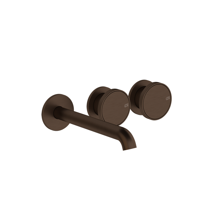 Gessi ORIGINI Waschtisch-Mischer mit Auslauf dark bronze