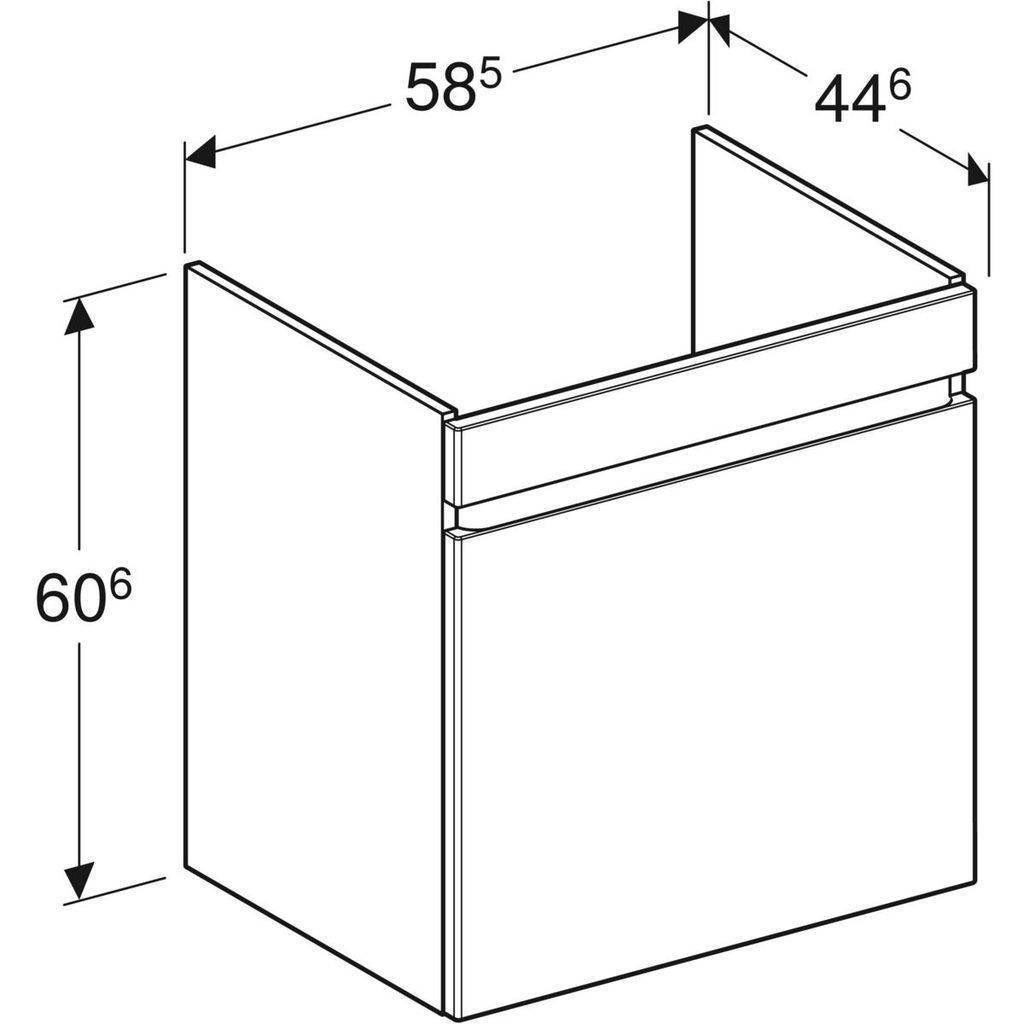 501906001_04 Renova Plan Unterschrank für Waschtisch, für Waschtisch 65cm