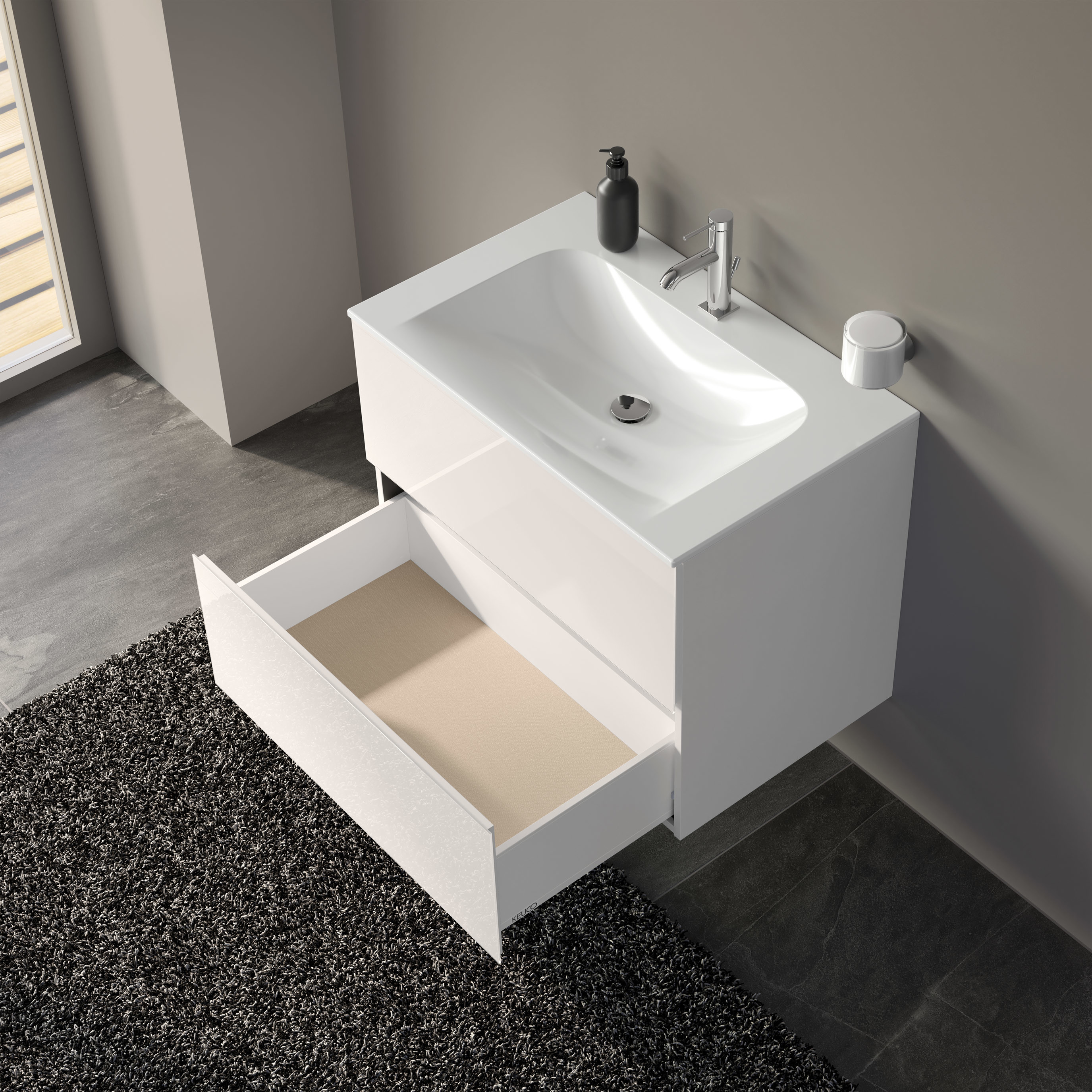 ALVEUM Badmöbelset 80cm