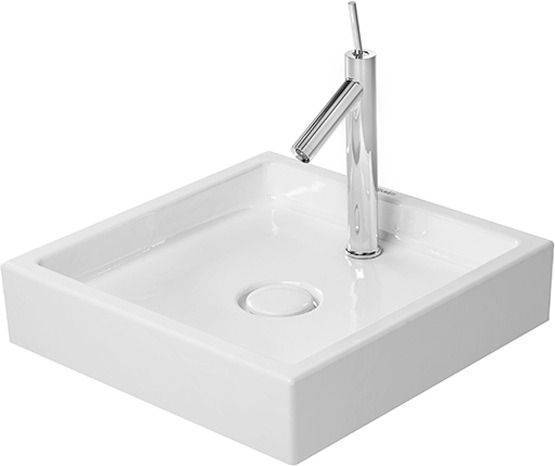 Starck 1 Aufsatzbecken  470 x 470mm, ohne Hahnloch