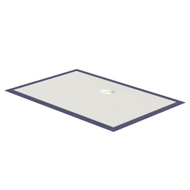Plan Plus Mineral-Duschelement  1200 x 900mm