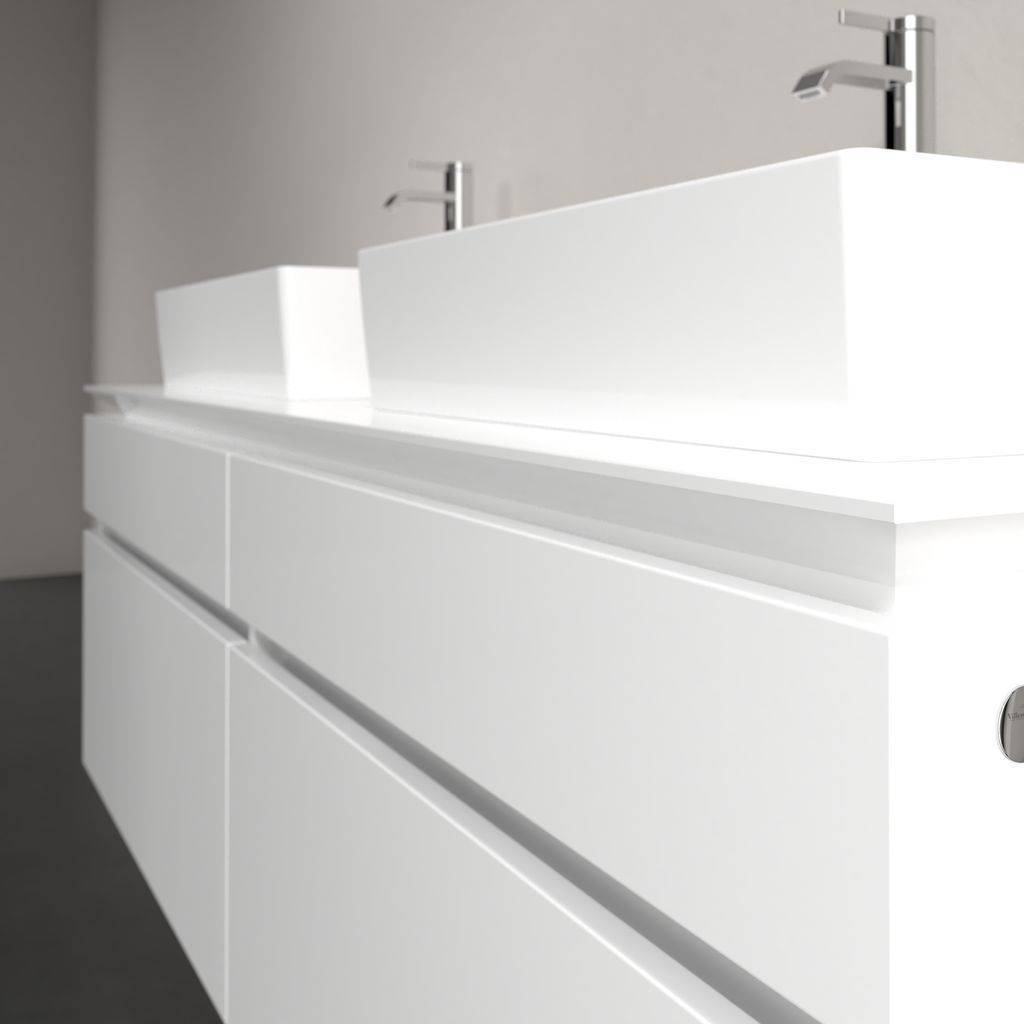 Legato vanity unit 1600x550x500 with 4 pull-outs