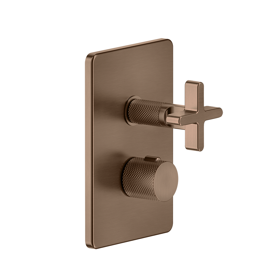 Inciso Unterputz-Thermostat mit 2-Wege on-off-Umlenkkartusche